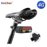Rastreador GPS 4G Sinotrack ST-908 intermitentes, luz trasera, Control inalámbrico, resistente al agua, para bicicleta